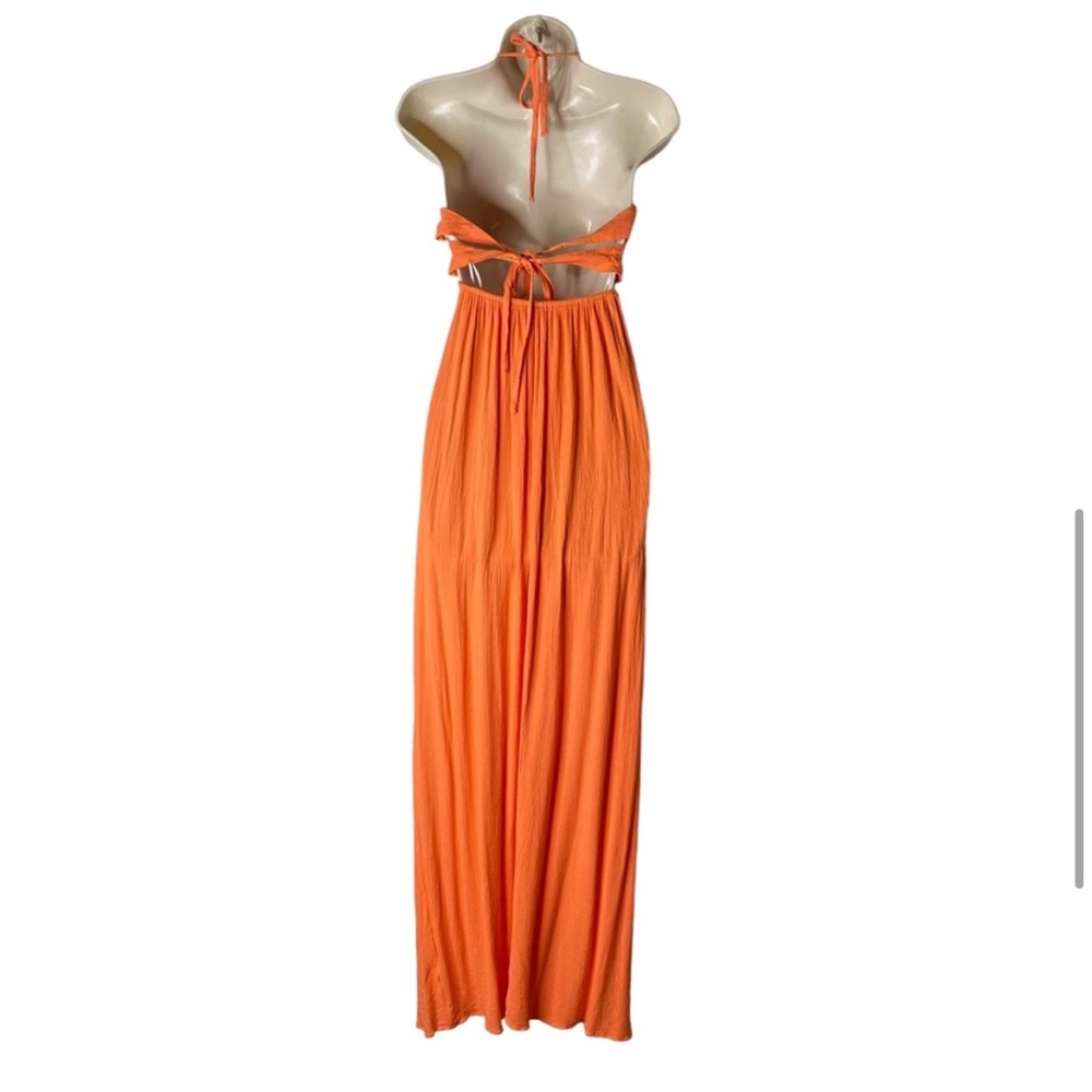 REVOLVE superdown | NWOT Arina Maxi Dress in Bright Orange Size XXS - Picture 6 of 9